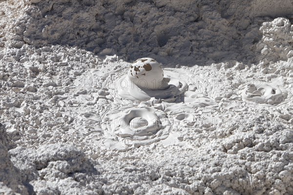 Artists' Paintpots in Yellowstone National Park; Date: 14 October 2015