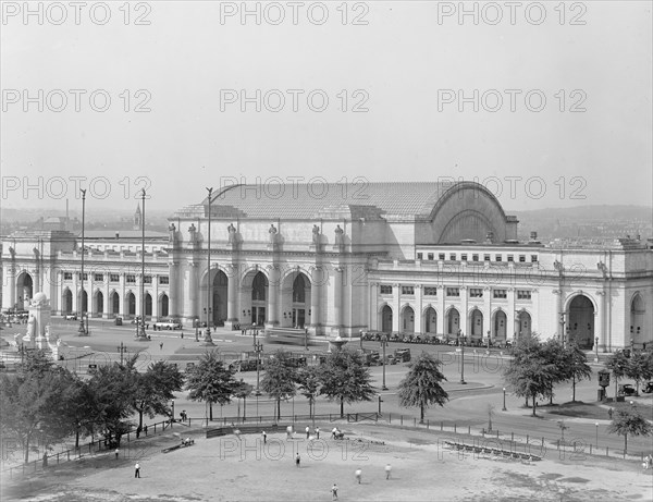 Union Station Washington, D.C. ca. between 1910 and 1925