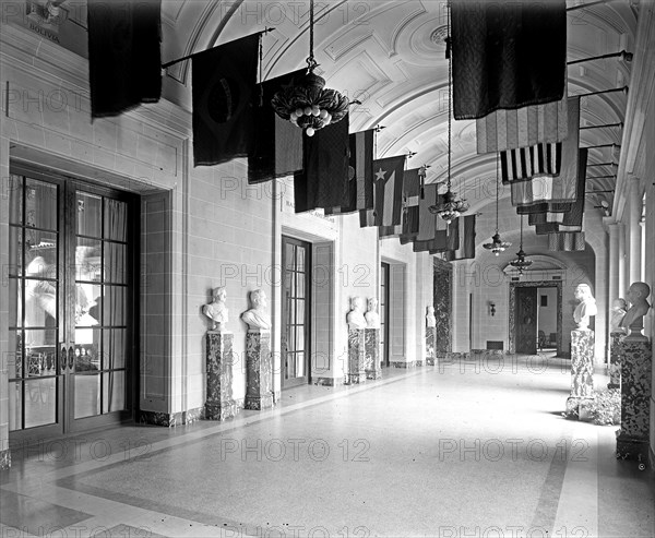 Pan American Union, [Washington, D.C.], interior ca.  between 1910 and 1925