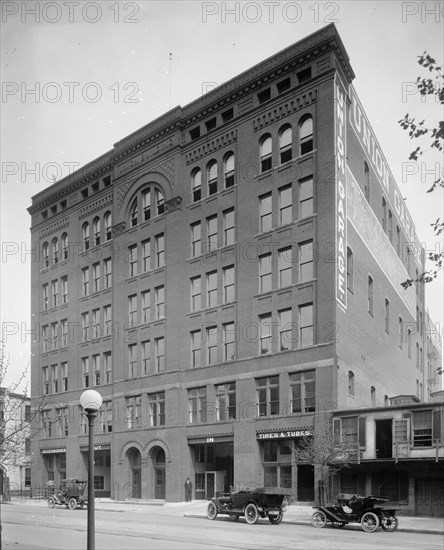 Union Garage Washington D.C. ca.  between 1910 and 1926