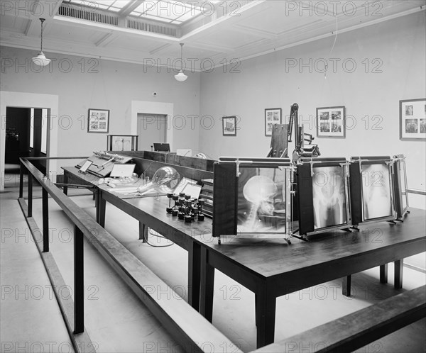 Academy of Sciences, electricity exhibit ca. between 1910 and 1935