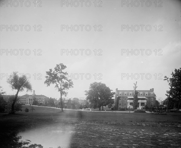 Walter Reed Hospital, [Washington, D.C.], nurses home exterior ca.  between 1910 and 1926