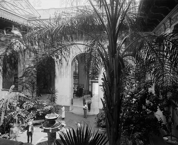 Pan American Union, [Washington, D.C.], patio ca.  between 1910 and 1925