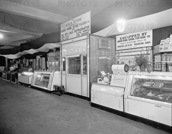 The D.G.S. Store and other vendors ca. between 1910 and 1935
