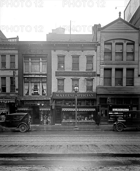 M.A. Leese store on 9th St. [Washington, D.C.] ca.  between 1910 and 1926