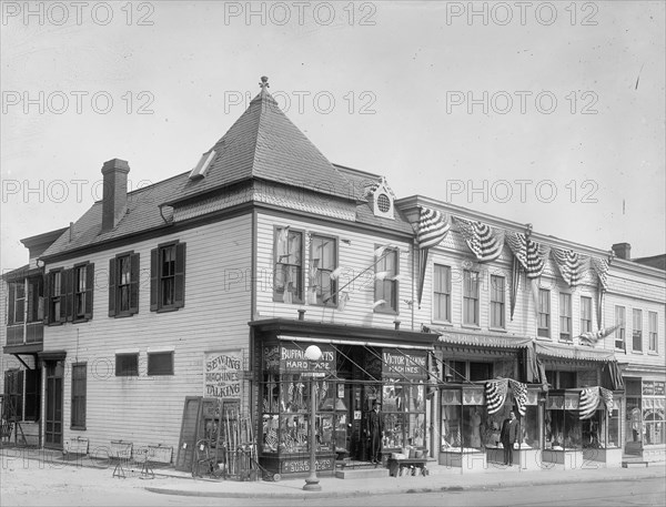 Store fronts on Nichols Avenue and U St., S.E., Washington, D.C. ca. between 1910 and 1920