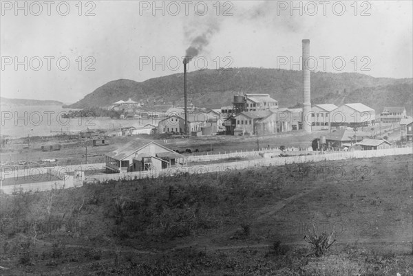 Factory in Puerto Rico 594 Central Guanica ca. between 1910 and 1935