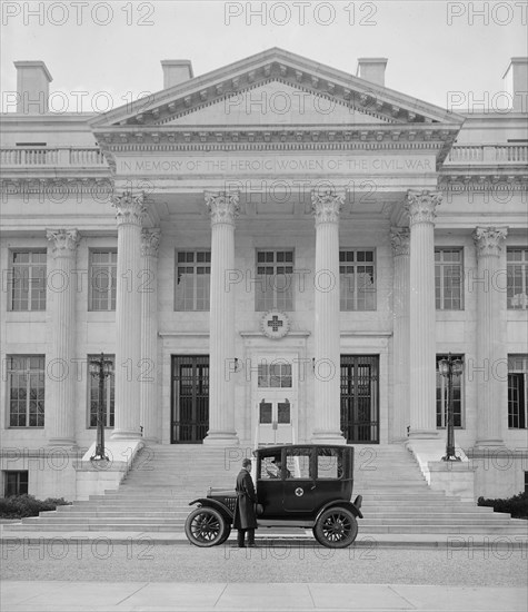 Ford Motor Company Ford Coupe at American Red Cross ca.  between 1910 and 1926