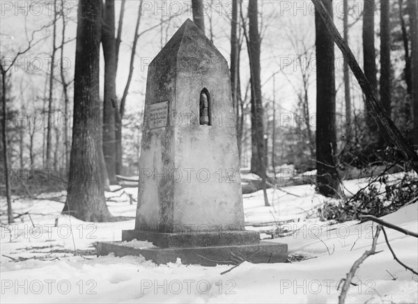 Confederate monument, Silver Spring Maryland ca.  between 1909 and 1919