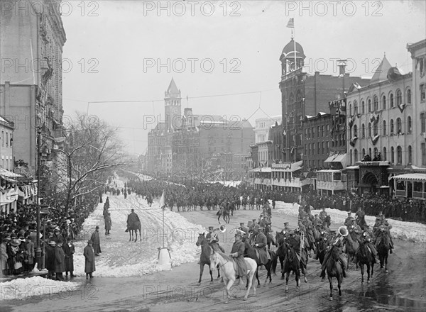 President William Howard Taft Inauguration parade ca. 4 March 1909