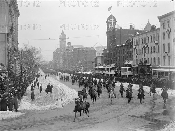 President William Howard Taft Inauguration parade ca. 4 March 1909