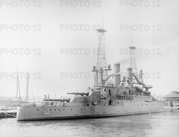 U.S.S. Michigan, Navy Yard, Philadelphia, PA ca. 16 November 1901