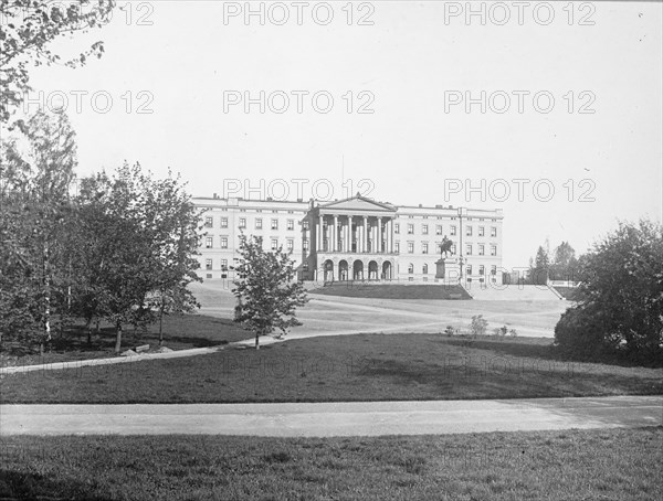 Norway, Castle of the King at Christiana ca. 1909