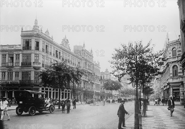 Avenida Rio Branco, Rio de Janeiro, Brazil ca. between 1909 and 1919