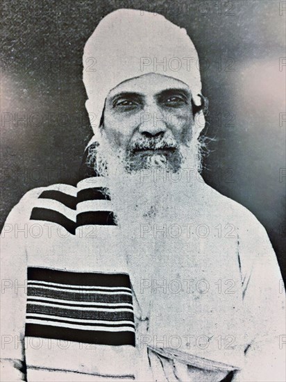 Mari Meshulam Nissim - The Rabbi emigrate to Jerusalem in early 1940s ca. before 1949