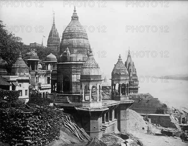 Calcutta India burning Ghat ca. between 1909 and 1919