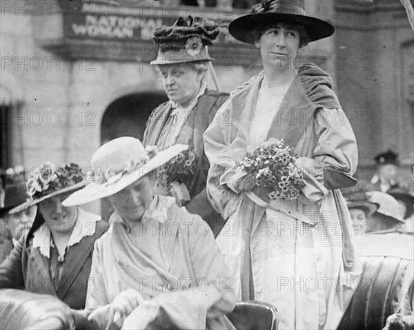 Miss Janette Rankin of Montana, first woman ever elected to a federal office  ca. between 1909 and 1920