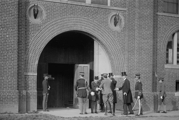 Turkish Ambassador at Fort Meyer ca. between 1909 and 1920