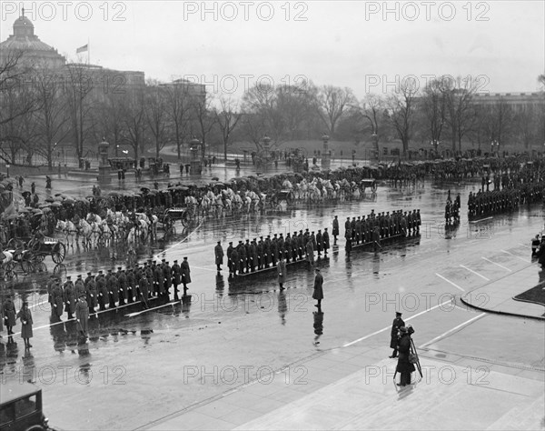 President William Howard Taft funeral ca. 1930