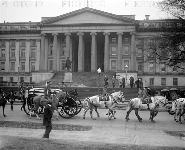 President William Howard Taft funeral procession ca. 1930