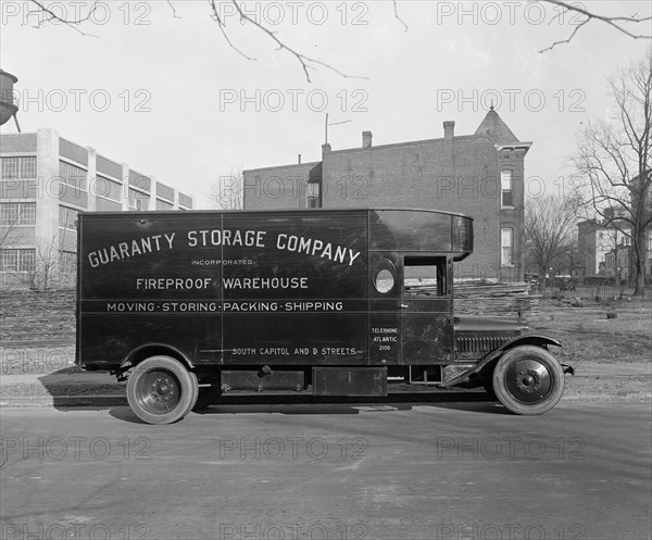 Guaranty Storage Company truck ca. between 1909 and 1940