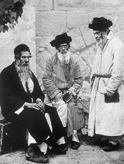 Three wise and learned men of Jerusalem ca. between 1909 and 1919