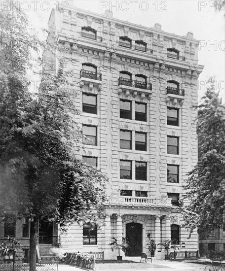 The Champlain Apartments, Washington, D.C. ca. between 1909 and 1923