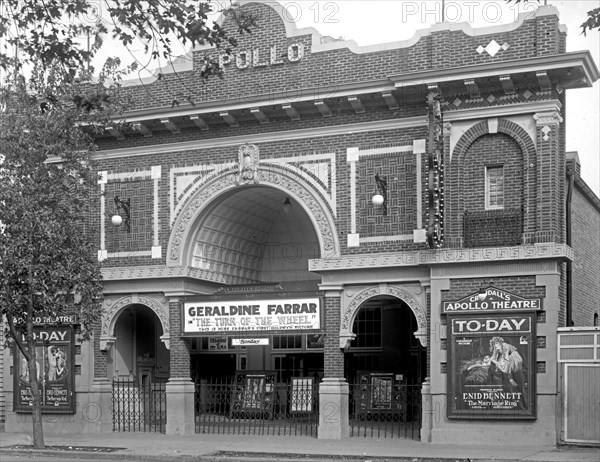Crandall's Apollo Theater ca. between 1918 and 1928