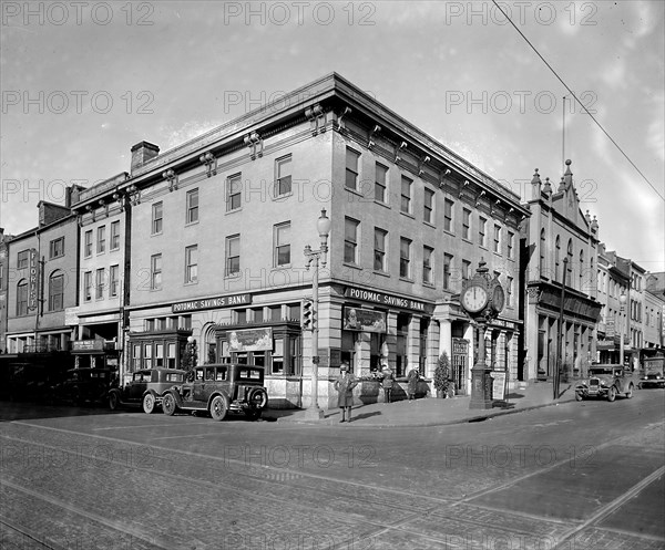 Potomac Savings Bank ca.  between 1918 and 1928