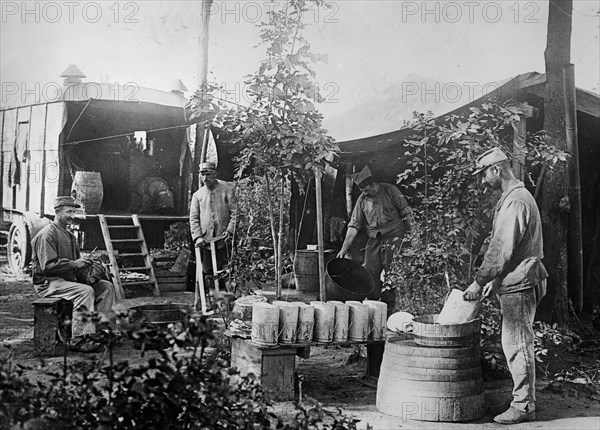 French field kitchen ca.  between 1918 and 1928