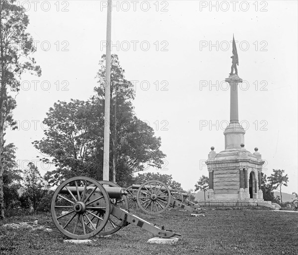 3rd Maryland Infantry, U.S.A. & Latrobe's Battery, Confederate monument, Chattanooga, Tennessee ca.  between 1918 and 1920