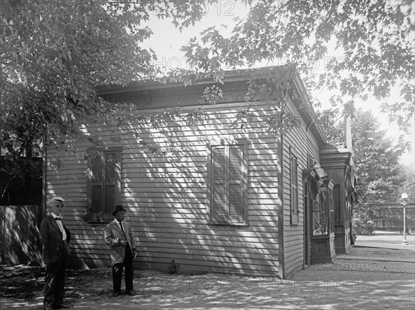 Said to be the first school in the District of Columbia, 4th & C St., S.E., [Washington, D.C.] ca.  between 1918 and 1928