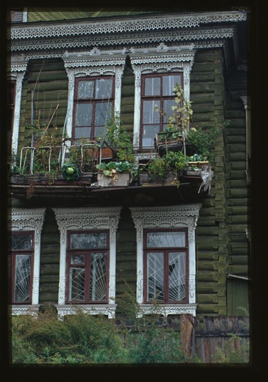 Tabolov house (Kalinin Street 72), (1902), Khabarovsk, Russia; 2000