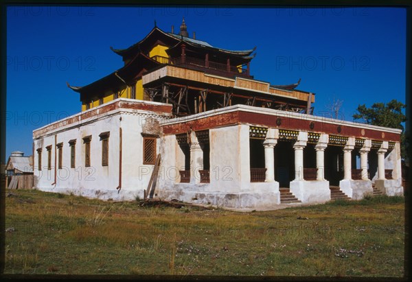 Gusinoe Ozero (town), Datsan, main temple (1858-70), Gusinoe Ozero, Russia; 2000