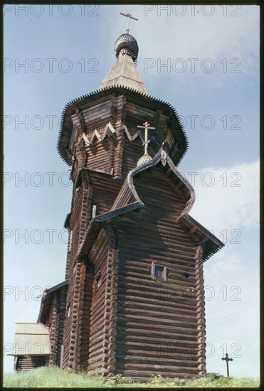 Church of the Dormition (1774), east facade, Kondopoga, Russia; 2000