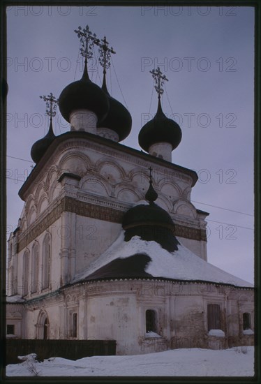 Church of the Merciful Savior (1716-23), southeast view, Belozersk, Russia; 1998