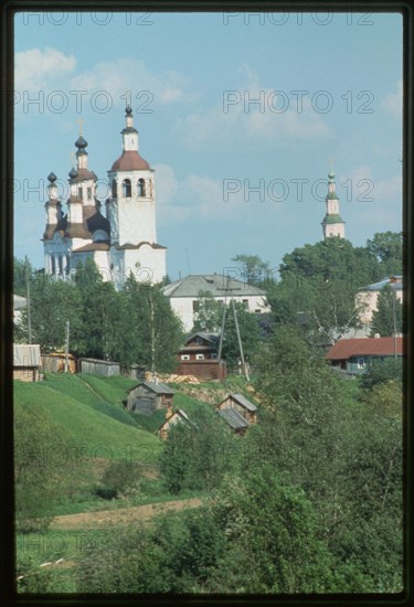 Church of the Entry into Jerusalem (1774-94), northwest view, Tot'ma, Russia 1998.