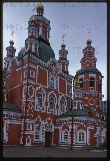 Church of the Intercession (1785-95), north facade, Krasnoiarsk, Russia; 1999