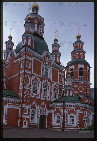 Church of the Intercession (1785-95), north facade, Krasnoiarsk, Russia; 1999