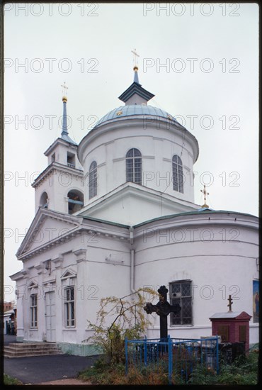 Church of the Trinity (1836-40), southeast view, Krasnoiarsk, Russia; 1999