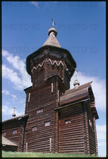 Church of the Dormition (1774), south facade, Kondopoga, Russia; 2000
