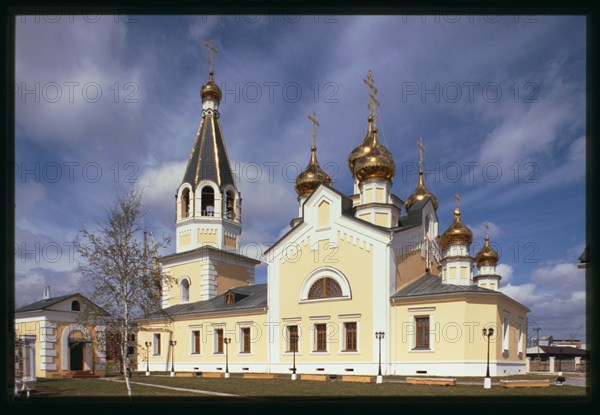 Church of the Transfiguration, (1845), southeast view, Yakutsk, Russia; 2002