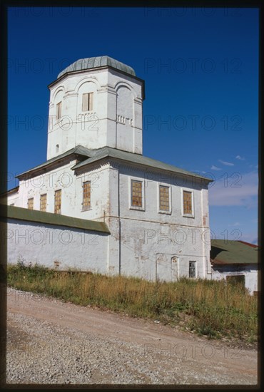 Ascension-Trinity Monastery, Church of St. Michael Malein (1731), southeast view, Solikamsk, Russia; 2000