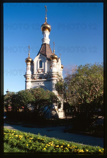 Chapel of St. Catherine (1998), southeast view, Ekaterinburg, Russia 1999.