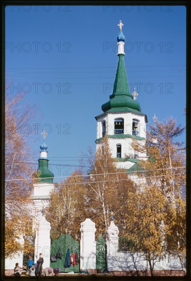 Church of the Elevation of the Cross (1747-58), west view, Irkutsk, Russia; 1999