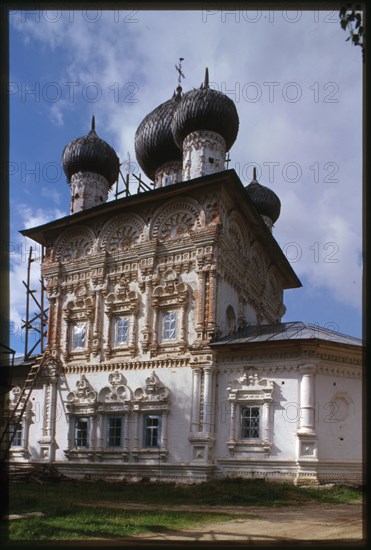 Church of St. Nicholas (1705), southwest view, Nyrob, Russia; 2000