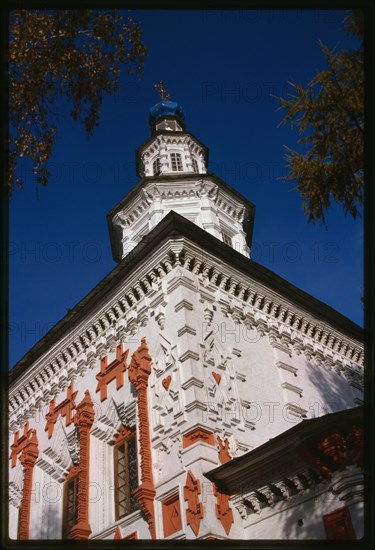 Church of the Elevation of the Cross (1747-58), southeast corner, Irkutsk, Russia; 1999