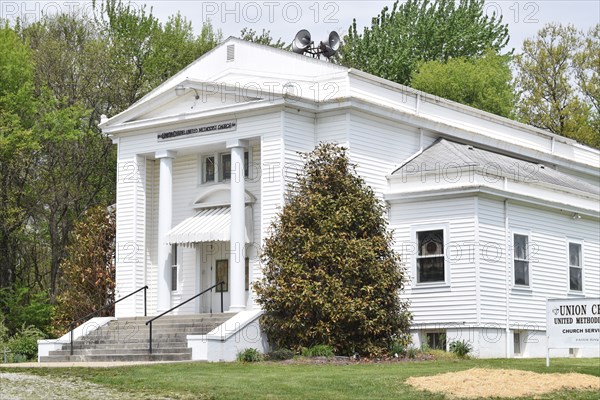 Union Chapel United Methodist Church on U.S. 50 near Sumner, IL