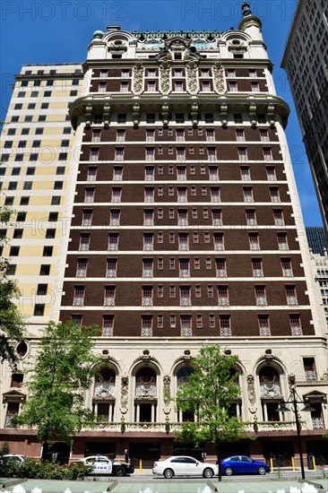 The Adolphus Hotel building in downtown Dallas, Texas