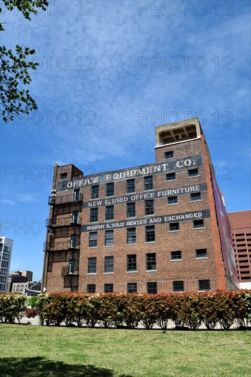 "Office Equipment Company" Buidling in downtown Dallas, Texas